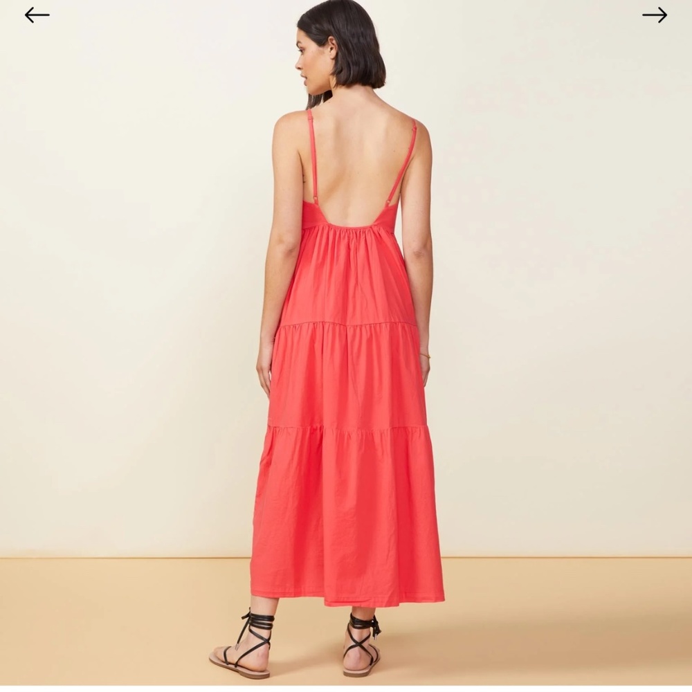 Monrow poplin cotton maxi dress you cannot miss